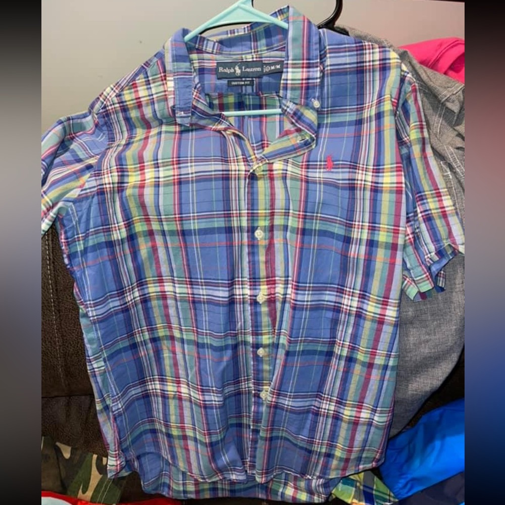 Mens Medium Ralph Lauren button down